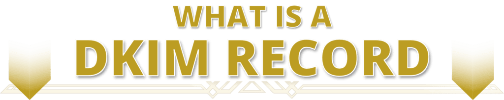 what is a dkim record